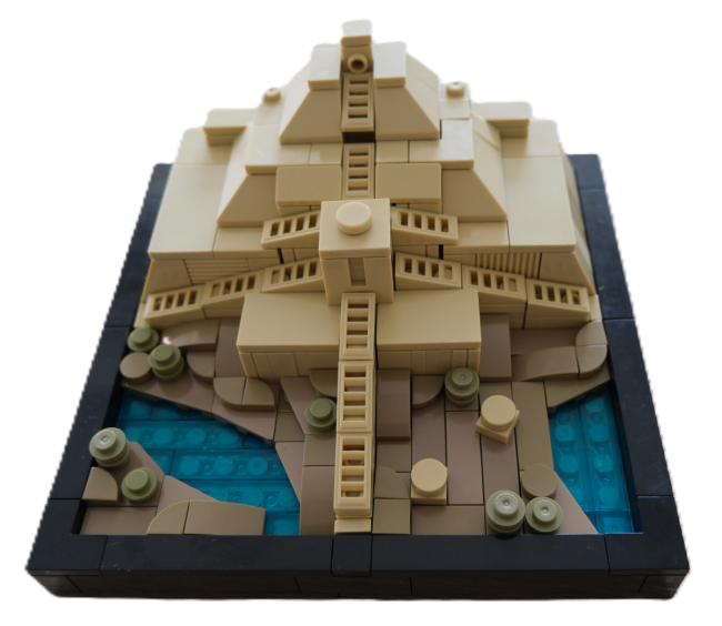 Ziggurat of Ur Bricks (NOT OFFICIAL LEGO)